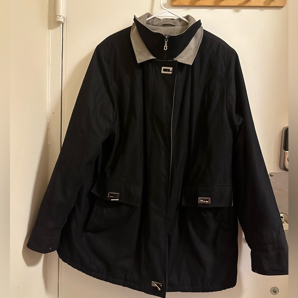 London Harbor Black and Gray Jacket